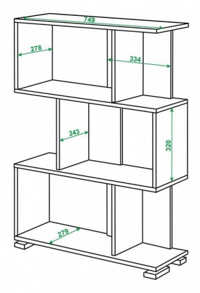 Стеллаж Домино СЛ-5-3 в Магнитогорске - magnitogorsk.mebel24.online | фото 2