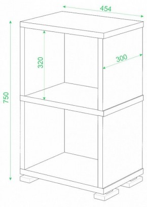 Стеллаж-колонка Домино СБ-15/2 в Магнитогорске - magnitogorsk.mebel24.online | фото 2