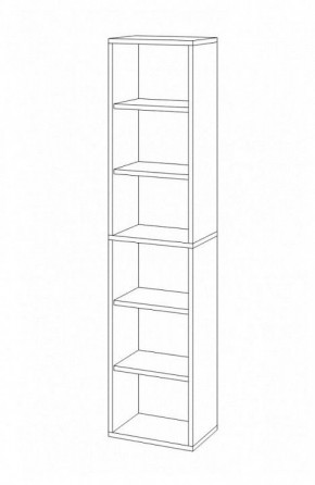 Стеллаж-колонка Домино СУ(ш1в2) в Магнитогорске - magnitogorsk.mebel24.online | фото 3