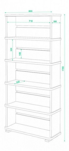 Стеллаж СБ-25/5 в Магнитогорске - magnitogorsk.mebel24.online | фото 2