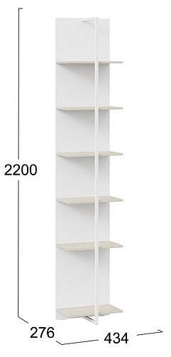 Стеллаж Сканди в Магнитогорске - magnitogorsk.mebel24.online | фото 2
