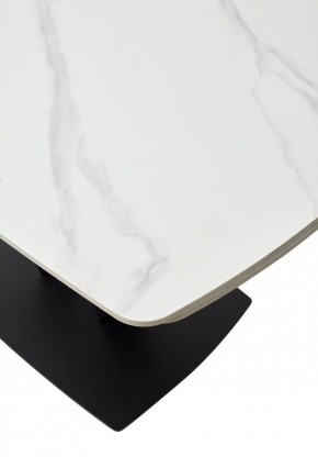 Стол ALATRI 120 MATT WHITE MARBLE SOLID CERAMIC / BLACK, ®DISAUR в Магнитогорске - magnitogorsk.mebel24.online | фото 11