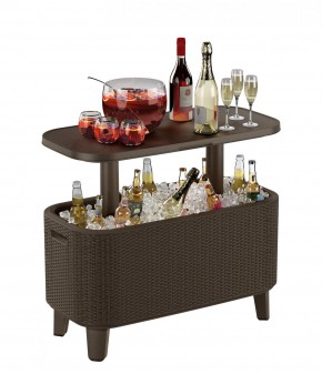 Стол Беви Бар (Bevy Bar Large Cool Bar), коричневый в Магнитогорске - magnitogorsk.mebel24.online | фото 3