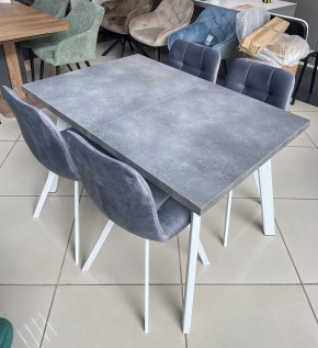 Стол BRICK M 140 Бетон Портленд/ Белый М-City в Магнитогорске - magnitogorsk.mebel24.online | фото 2