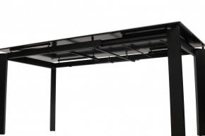 Стол CORNER 120 MATTE STATUARIO Белый мрамор матовый керамика, стекло/ черный каркас, ®DISAUR в Магнитогорске - magnitogorsk.mebel24.online | фото 9