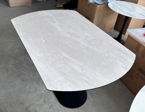 Стол KAI 140 TL-109 поворотная система раскладки, испанская керамика / Темно-серый / Черный, ®DISAUR в Магнитогорске - magnitogorsk.mebel24.online | фото 7