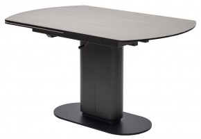 Стол KAI 140 TL-110 поворотная система раскладки, испанская керамика / Темно-серый / Черный, ®DISAUR в Магнитогорске - magnitogorsk.mebel24.online | фото 1