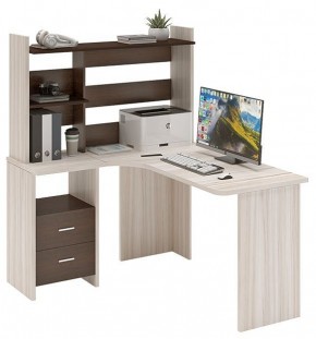 Стол компьютерный Домино Lite СКЛ-Угл130+НКЛ-120 в Магнитогорске - magnitogorsk.mebel24.online | фото 2