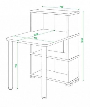 Стол компьютерный Домино СБ-10М3 в Магнитогорске - magnitogorsk.mebel24.online | фото 3
