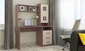 ФАВОРИТ Стол компьютерный (ясень шимо комб.) в Магнитогорске - magnitogorsk.mebel24.online | фото