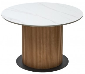 Стол MESA D120 цвет БЕЛЫЙ МРАМОР M326 / Каркас OAK, ®DISAUR в Магнитогорске - magnitogorsk.mebel24.online | фото 7