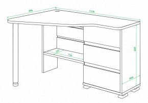 Стол письменный СР-322С в Магнитогорске - magnitogorsk.mebel24.online | фото 2