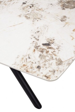 Стол RIVOLI 140 GLOSS LUXURY PANDORA SOLID CERAMIC / BLACK, ®DISAUR в Магнитогорске - magnitogorsk.mebel24.online | фото 8