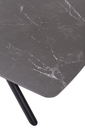 Стол RIVOLI 140 MATT BLACK MARBLE SOLID CERAMIC / BLACK, ®DISAUR в Магнитогорске - magnitogorsk.mebel24.online | фото 10