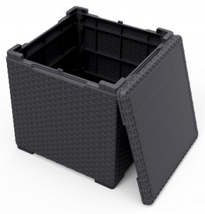 Стол с функцией хранения Виго (Vigo storage box) графит в Магнитогорске - magnitogorsk.mebel24.online | фото 3