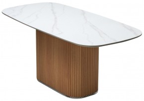 Стол TAMPA 180 цвет БЕЛЫЙ МРАМОР M326, керамика / Каркас OAK, ®DISAUR в Магнитогорске - magnitogorsk.mebel24.online | фото 7