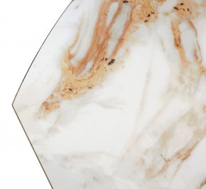 Стол TERAMO 135 GLOSS GRAND JADE SOLID CERAMIC, керамика, поворотн.механизм / Черный каркас, ®DISAUR в Магнитогорске - magnitogorsk.mebel24.online | фото 13