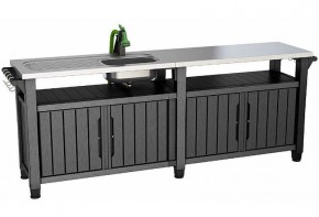 Столик для барбекю 415 Л (Unity Chef 415 L) графит в Магнитогорске - magnitogorsk.mebel24.online | фото 3