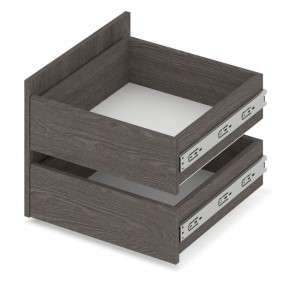 СТОУН С31 Шкаф 3-х створчатый с ящиками (анкор темный/анкор светлый) в Магнитогорске - magnitogorsk.mebel24.online | фото 5