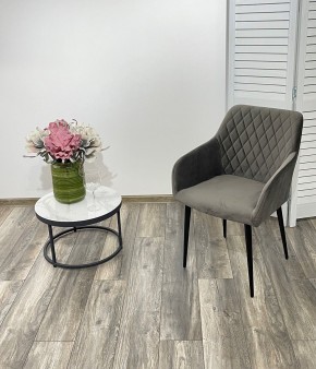 Стул BRANDY-X ГРАФИТ #14, велюр / черный каркас М-City в Магнитогорске - magnitogorsk.mebel24.online | фото 3