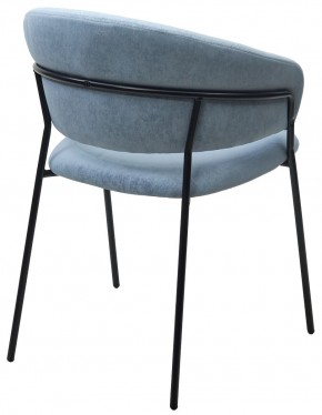 Стул ГЕММА, цвет RAIN 13 blue, велюр / черный каркас М-City в Магнитогорске - magnitogorsk.mebel24.online | фото 9
