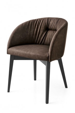 Стул ROSIE SOFT CB/1910, BCH P132 GRAPHITE/ VENICE S0G SOIL BROWN в Магнитогорске - magnitogorsk.mebel24.online | фото