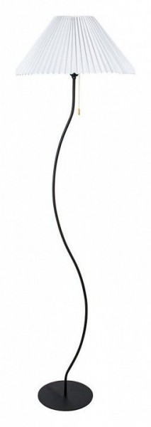 Торшер Arte Lamp Agatha A5069PN-1BK в Магнитогорске - magnitogorsk.mebel24.online | фото
