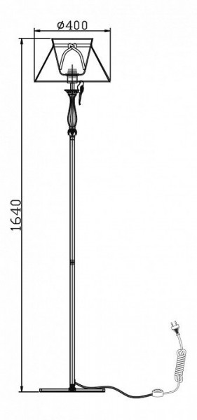 Торшер Maytoni Bird ARM013-22-W в Магнитогорске - magnitogorsk.mebel24.online | фото 8