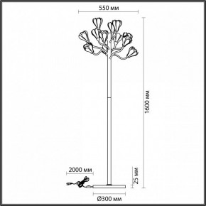 Торшер Odeon Light Gardi 5090/12F в Магнитогорске - magnitogorsk.mebel24.online | фото 5