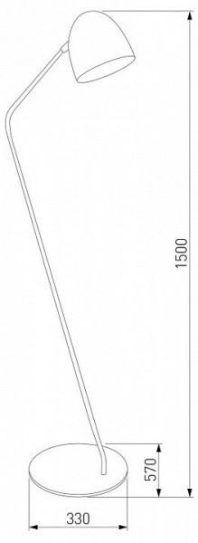Торшер TK Lighting Soho 5037 Soho Black в Магнитогорске - magnitogorsk.mebel24.online | фото 2