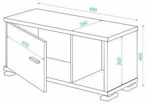 Тумба комбинированная Домино СБ-30/1 в Магнитогорске - magnitogorsk.mebel24.online | фото 3