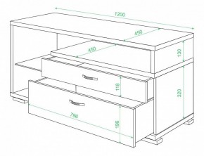 Тумба под ТВ Домино ТК-10 в Магнитогорске - magnitogorsk.mebel24.online | фото 2