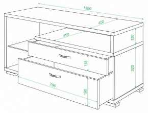 Тумба под ТВ Домино ТК-10М в Магнитогорске - magnitogorsk.mebel24.online | фото 2