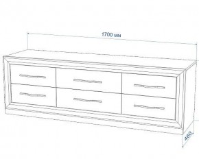 Тумба под ТВ Нобиле КАЯ170 в Магнитогорске - magnitogorsk.mebel24.online | фото 2