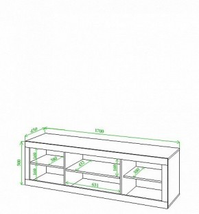 Тумба под ТВ Toivo Кон170 в Магнитогорске - magnitogorsk.mebel24.online | фото 2