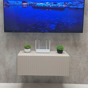 Тумба подвесная под ТВ LINES MTV1-MA 750 Бежевый (Леда-М 10.1.5) в Магнитогорске - magnitogorsk.mebel24.online | фото 5