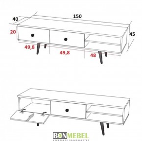 Тумба TV - 1 Art design в Магнитогорске - magnitogorsk.mebel24.online | фото 5