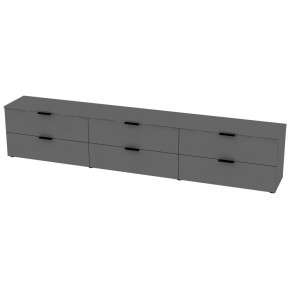 ТВ тумба TV18 (Графит) в Магнитогорске - magnitogorsk.mebel24.online | фото