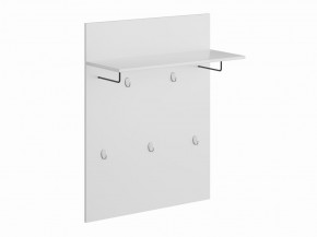 Вешалка СИРИУС настенная с полкой, цвет белый в Магнитогорске - magnitogorsk.mebel24.online | фото 2
