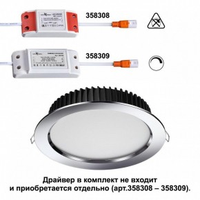 Встраиваемый светильник Novotech Drum 358305 в Магнитогорске - magnitogorsk.mebel24.online | фото 2