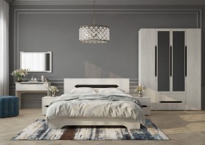 Зеркало Вега (Крафт белый) в Магнитогорске - magnitogorsk.mebel24.online | фото 2